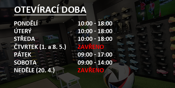 3-patrová prodejna - Otevírací doba