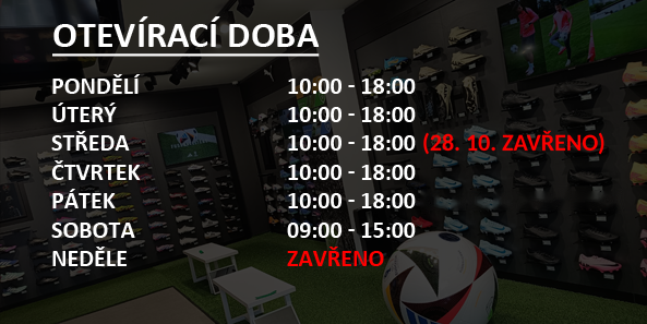 3-patrová prodejna - Otevírací doba