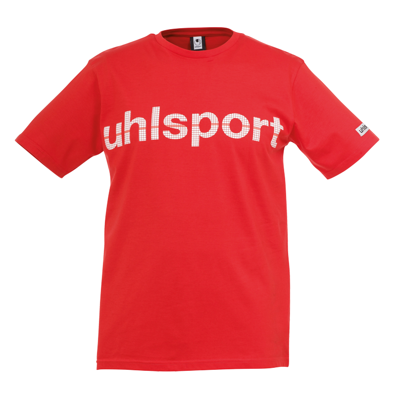 Uhlsport Promo Tee červená/bílá UK L Pánské
