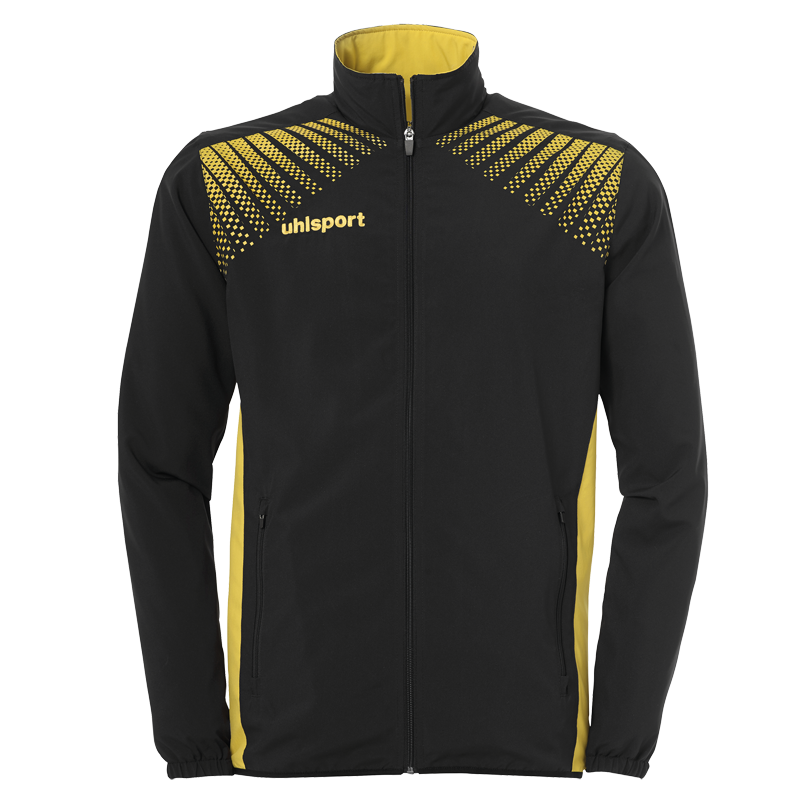 Uhlsport Goal Presentation Jacket černá/žlutá UK XL Pánské
