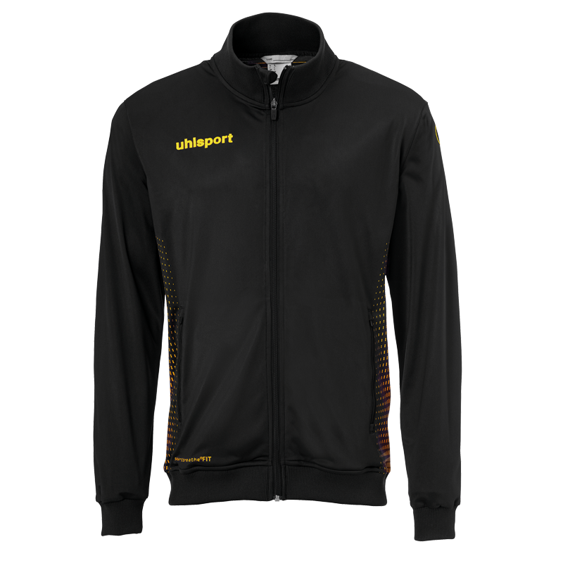 Uhlsport Score Track Jacket černá/žlutá UK XL Pánské