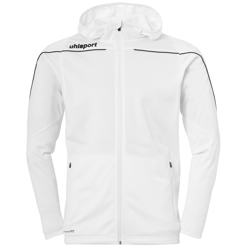 Uhlsport Stream 22 Track Hood Jacket bílá UK XL