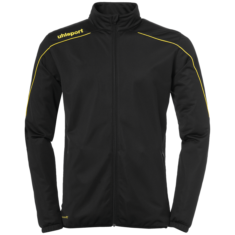 Uhlsport Stream 22 Classic Jacket černá/žlutá UK M Pánské