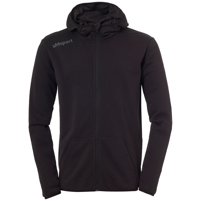 Uhlsport Essential Hood Jacket černo/bílá UK L Pánské