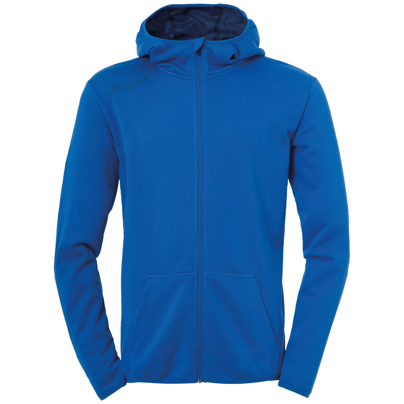 Uhlsport Essential Hood Jacket modro/bílá UK Junior XS Dětské