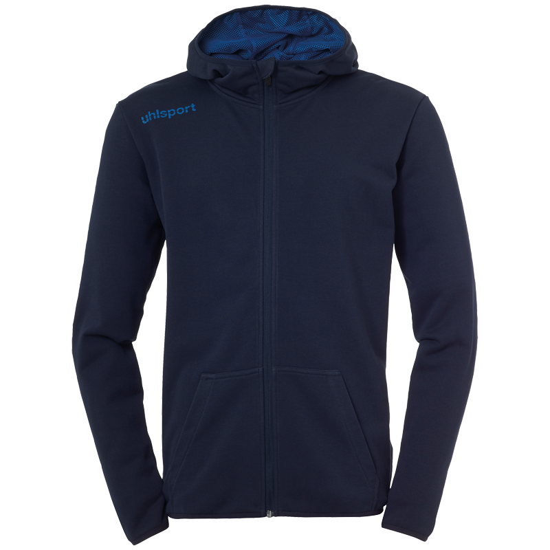 Uhlsport Essential Hood Jacket námořnická modrá UK Junior XS Dětské