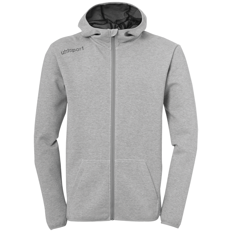 Uhlsport Essential Hood Jacket šedá / černá UK XL Pánské