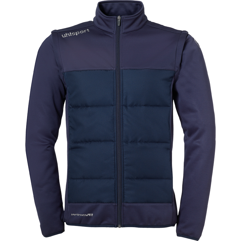 Uhlsport Essential Multi Jacket s odepínacími rukávy tmavě modrá UK L Pánské