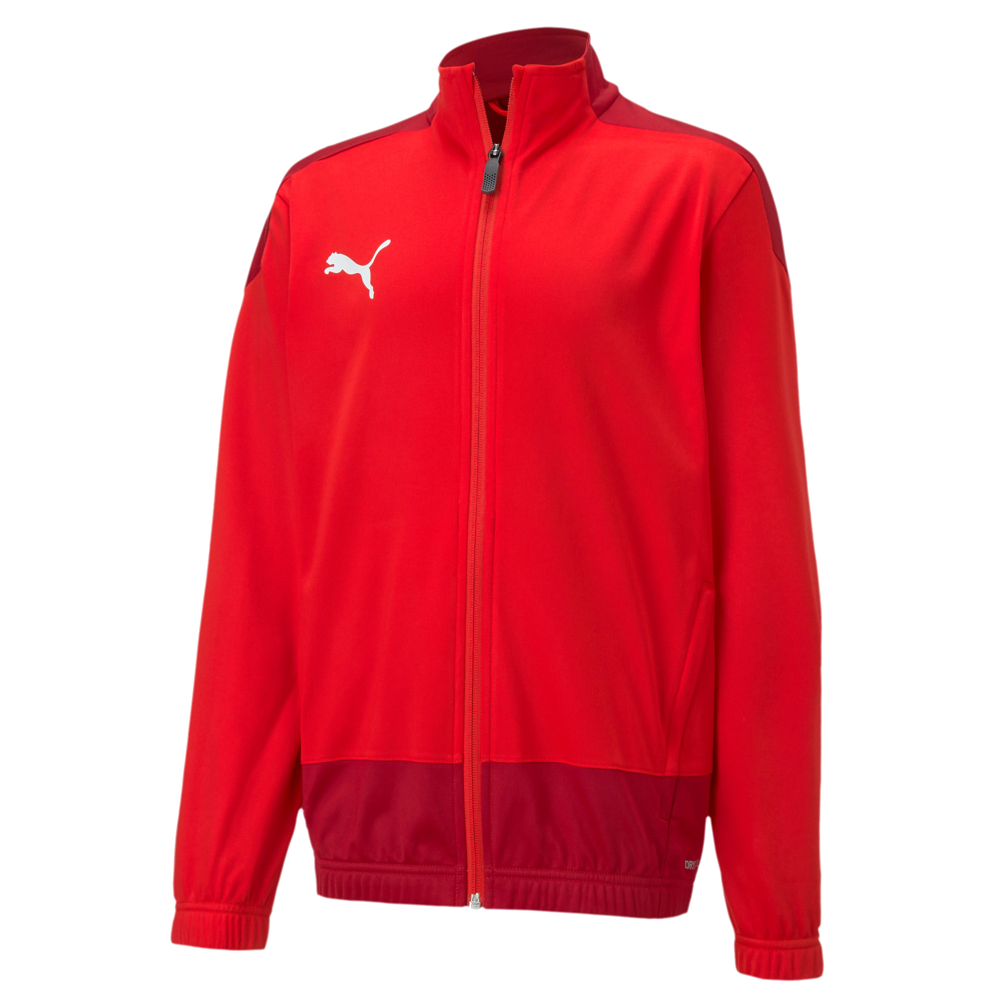Puma teamGOAL 23 Training Jacket červená/bílá UK Junior XS Dětské