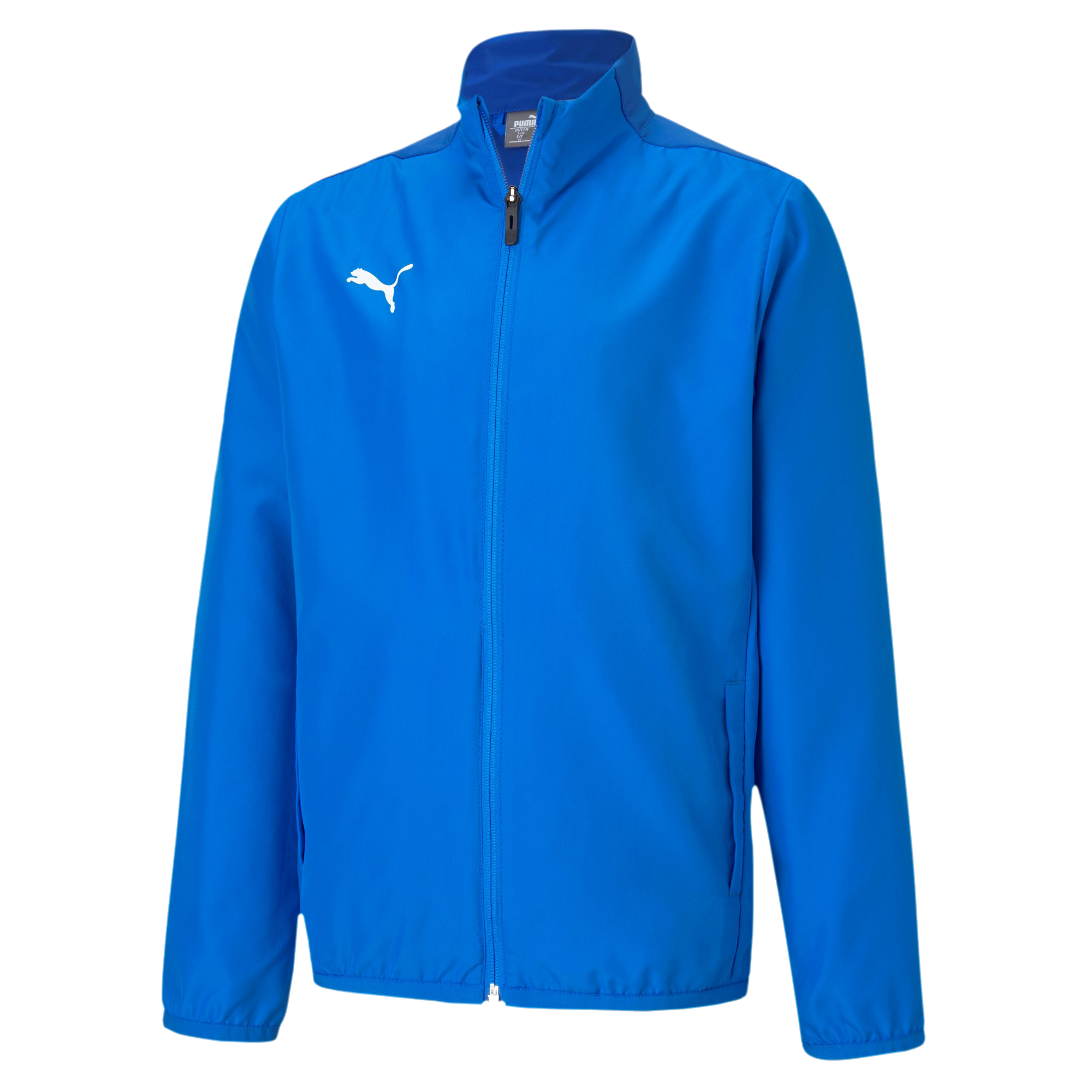 Puma teamGOAL 23 Sideline Jacket modrá UK Junior M Dětské