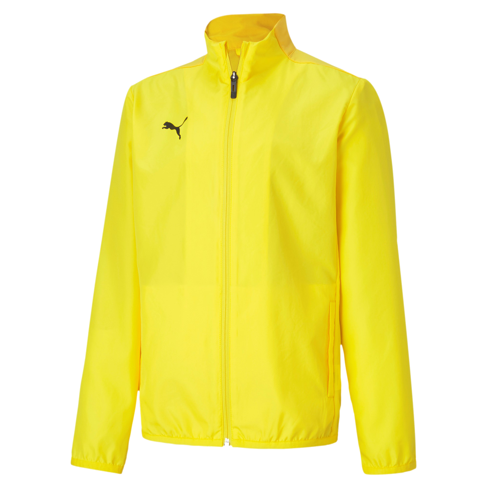 Puma teamGOAL 23 Sideline Jacket žlutá UK Junior S Dětské