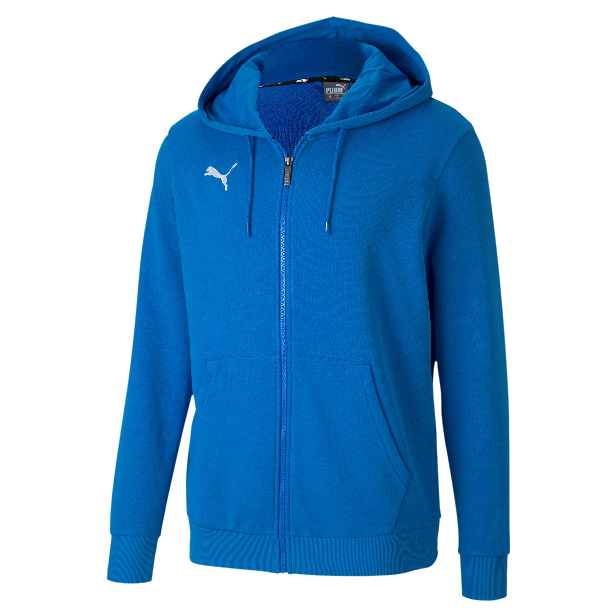 Puma teamGOAL 23 Casuals Hooded Jacket modrá UK XL Pánské