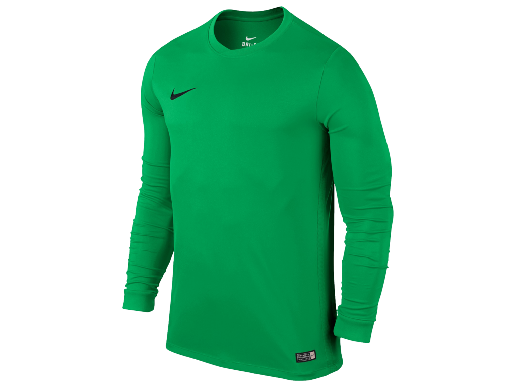 Nike Park VI dlouhý rukáv zelená/černá UK L Pánské