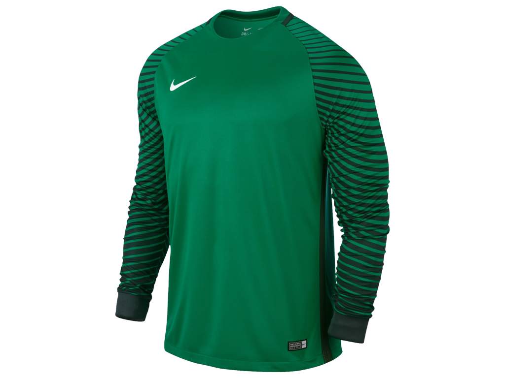 Nike Gardien dlouhý rukáv zelená/tmavě zelená/bílá UK Junior M