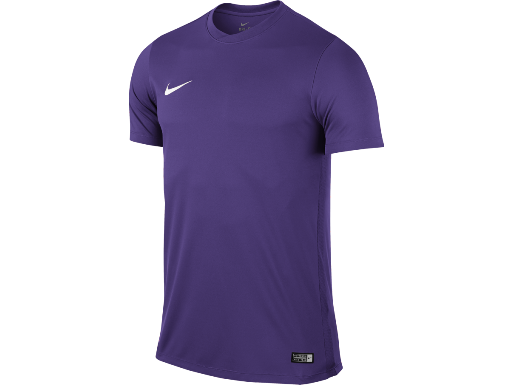 Nike Park VI krátký rukáv fialová/bílá UK Junior M Dětské