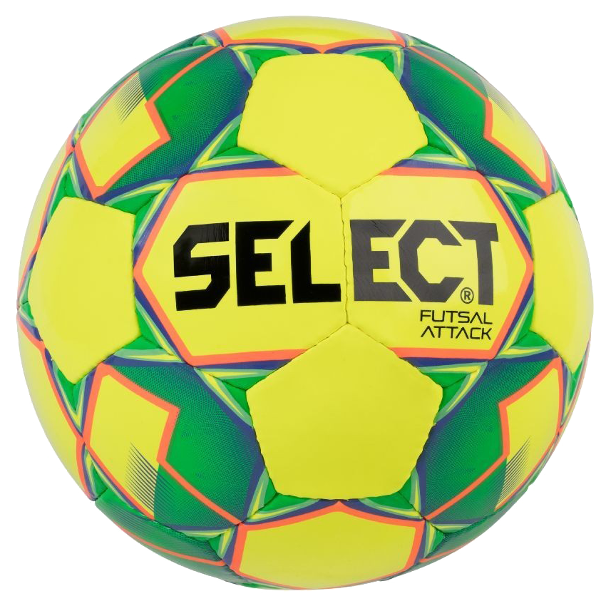 Select Futsal Attack žlutá/zelená Uk 4