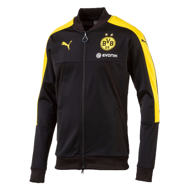 Puma Borussia Dortmund Stadium černá/žlutá UK Junior XL Dětské