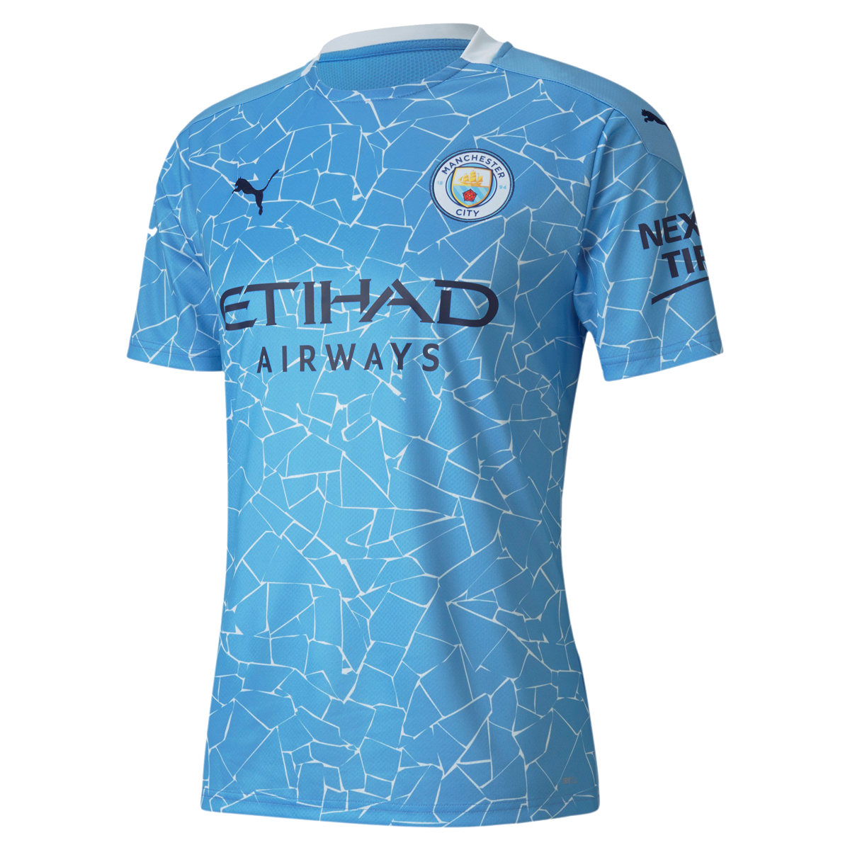 Puma Manchester City FC domácí 2020/2021 světle modrá UK XL Pánské