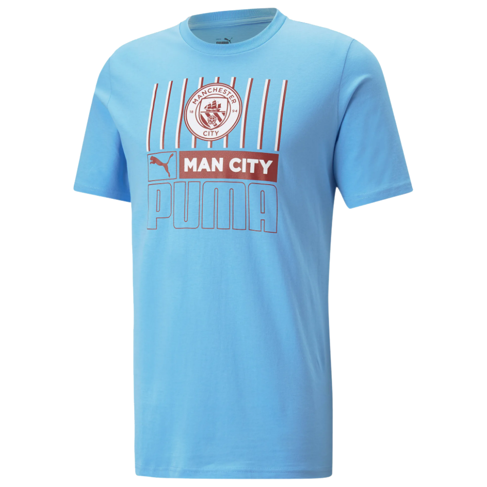 Puma Manchester City FC FtblCore světle modrá UK XL Pánské