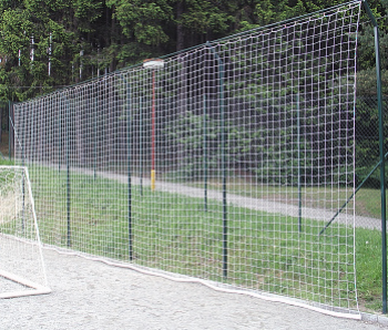 Ochranná fotbalová síť - síla materiálu 3mm PP