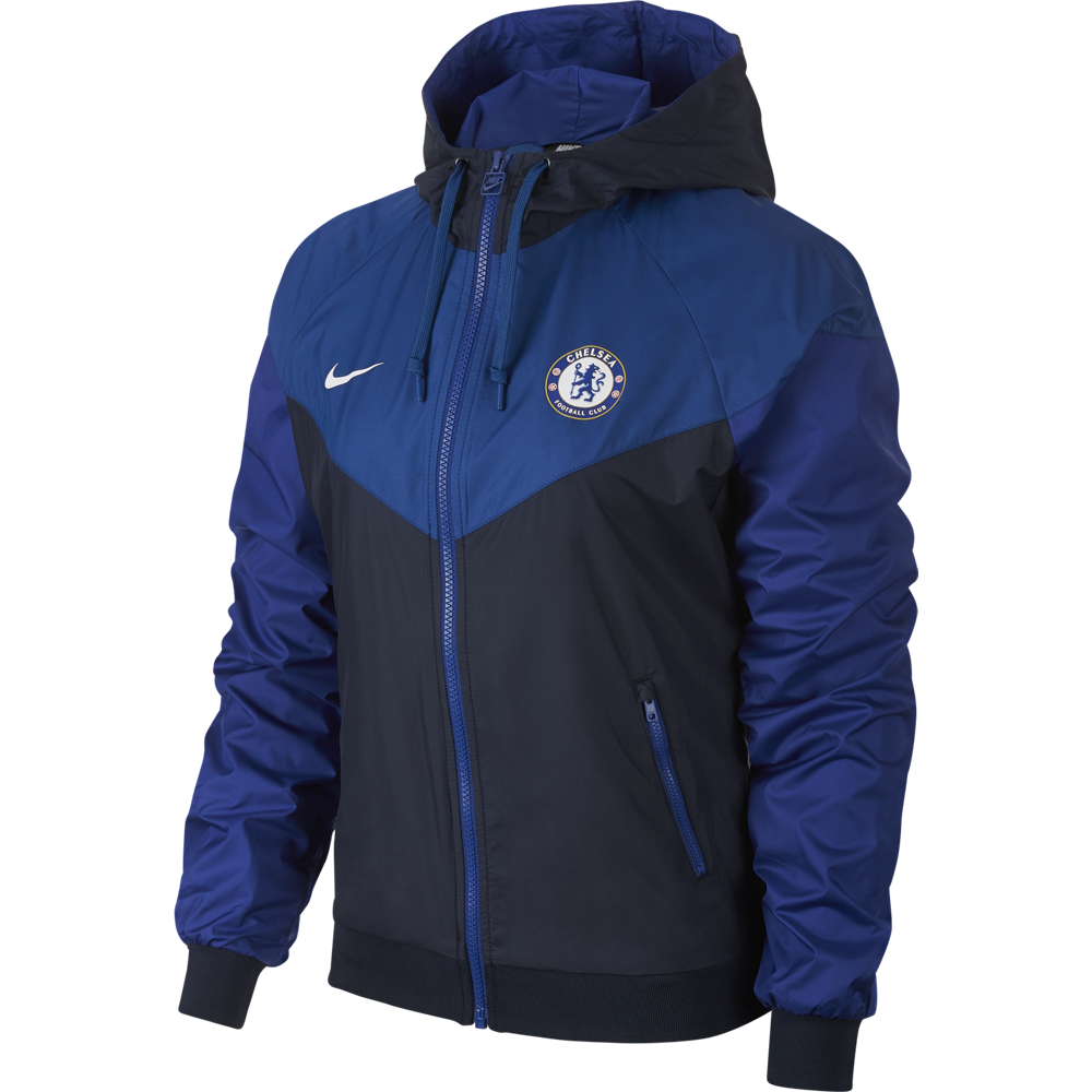 Nike Chelsea FC Windrunner tmavěmodrá/modrá UK XL Dámské