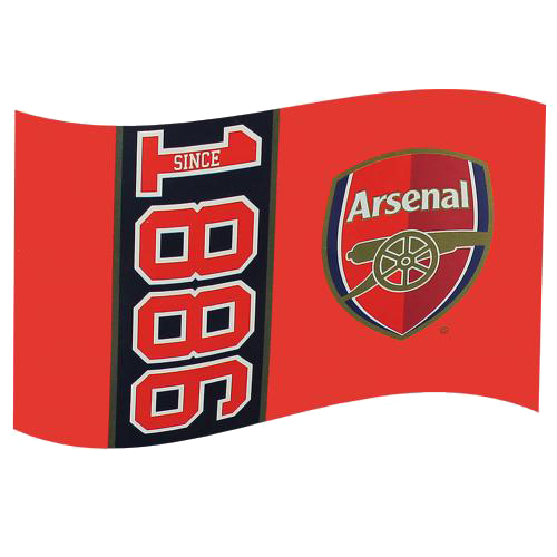 Vlajka Arsenal FC 1886