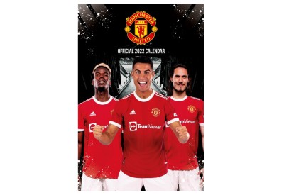 Nástěnný kalendář Manchester United FC 2022