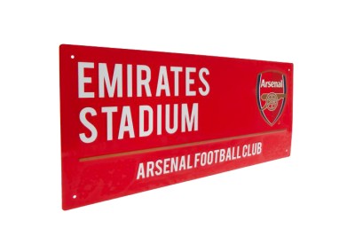 Cedule Arsenal FC Emirates Stadium červená