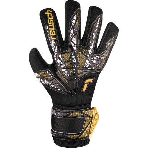 Dětské brankářské rukavice Reusch Attrakt Silver NC Finger Support