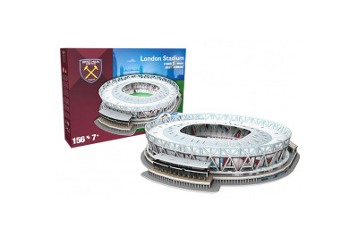3D Puzzle - Fotbalový stadion London Stadium West Ham United FC