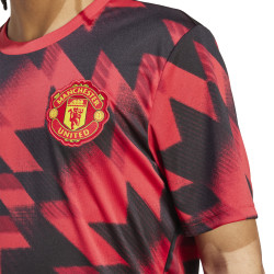 Předzápasový dres adidas Manchester United FC 25/26