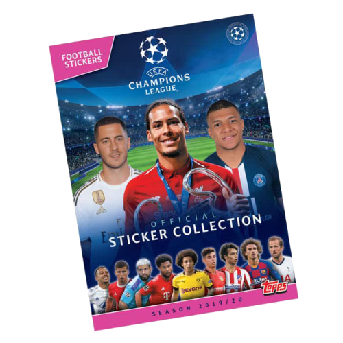 Album na fotbalové samolepky Topps Champions League 2019/20