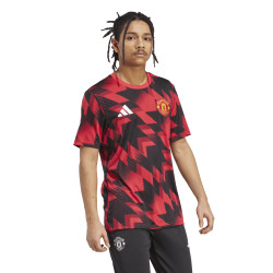 Předzápasový dres adidas Manchester United FC 25/26