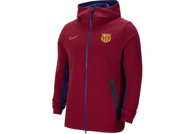 Mikina s kapucí Nike FC Barcelona Tech Pack