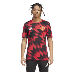 Předzápasový dres adidas Manchester United FC 25/26