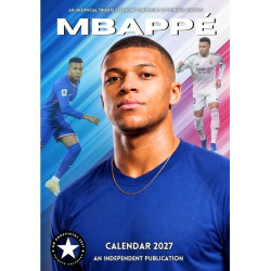 Nástěnný kalendář Kylian Mbappé 2027