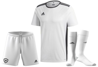 15x fotbalový set adidas Entrada 18 krátký rukáv