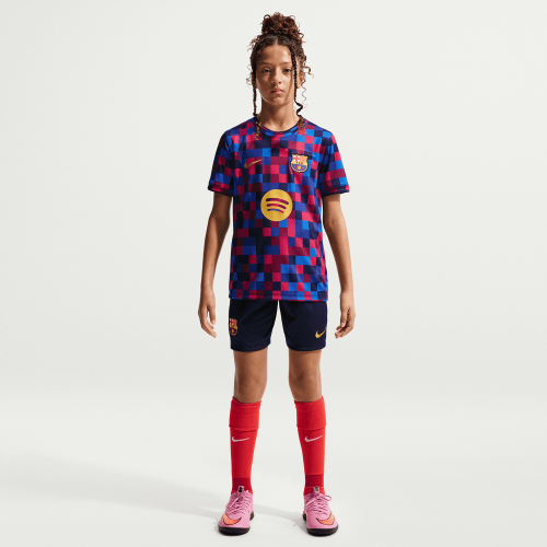 Dětský předzápasový dres Nike FC Barcelona