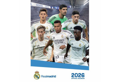 Nástěnný kalendář Real Madrid 2026