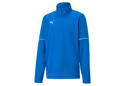 Dětská tréninková mikina Puma teamGOAL 1/4 Zip Top Core
