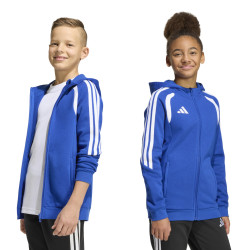 Dětská mikina s kapucí adidas Tiro 26 League Full Zip