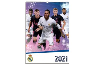 Nástěnný kalendář Real Madrid 2021