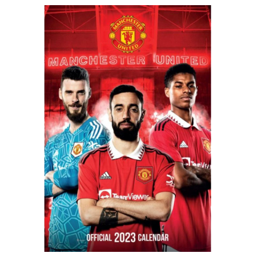 Nástěnný kalendář Manchester United FC 2023