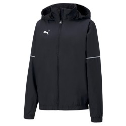 Dětská šusťáková bunda Puma teamGOAL Rain Jacket Core