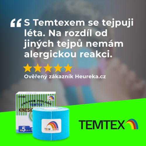 Kinesio tejp TEMTEX Classic 5cm x 5m