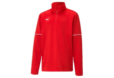 Dětská tréninková mikina Puma teamGOAL 1/4 Zip Top Core