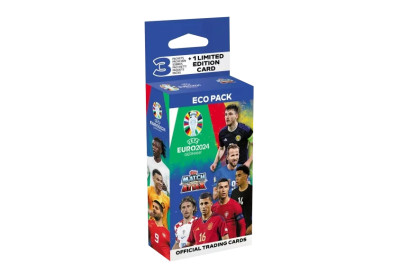 Eco Pack fotbalových kartiček Topps Match Attax EURO 2024