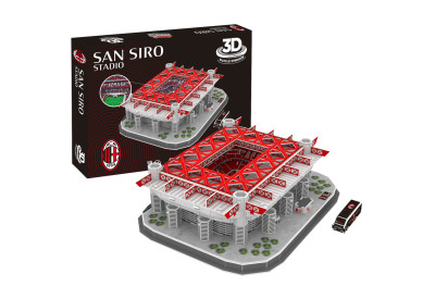 3D Puzzle - Fotbalový stadion San Siro AC Milán