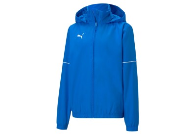 Dětská šusťáková bunda Puma teamGOAL Rain Jacket Core