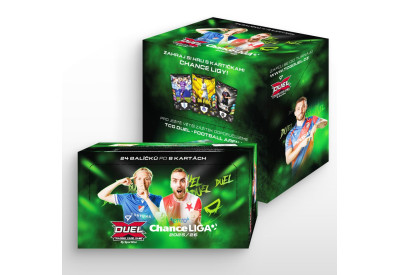 Retail box fotbalových kartiček SportZoo Chance Liga 2025/26 Duel